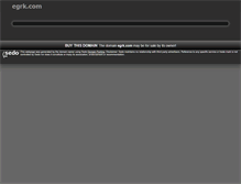 Tablet Screenshot of egrk.com